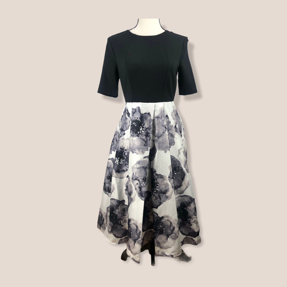 Vero Moda Dresses & Skirts - Vero Moda Dress Black Watercolor Size Small
